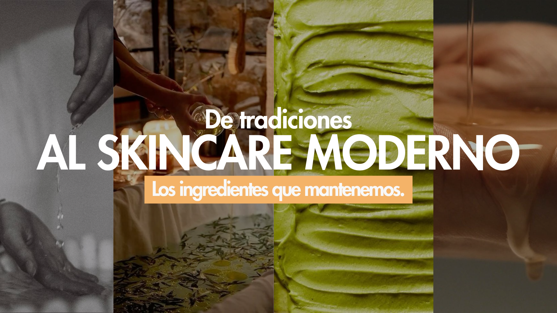 Cuando la tradición se vuelve skincare.