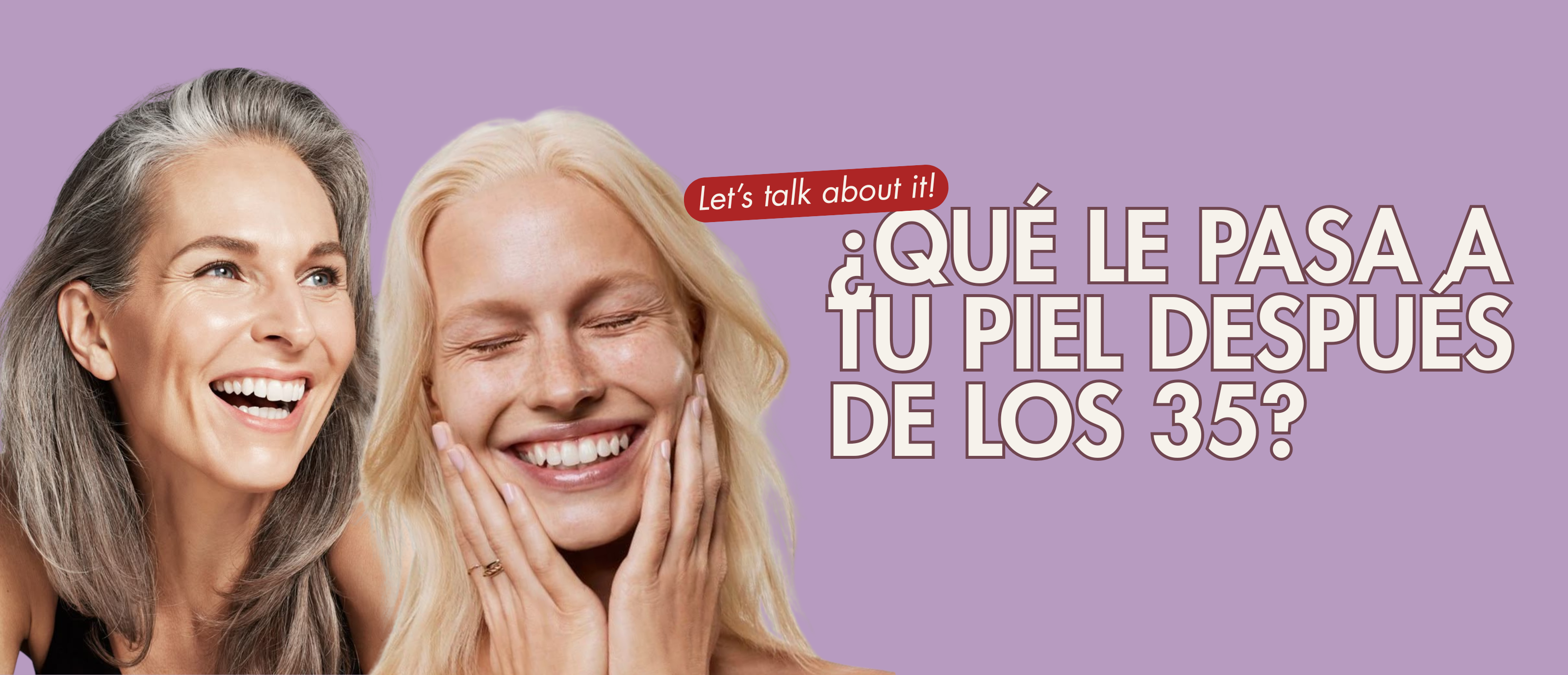 ¿Qué le pasa a tu piel después de los 35? El rol del estrógeno en la firmeza, textura y luminosidad