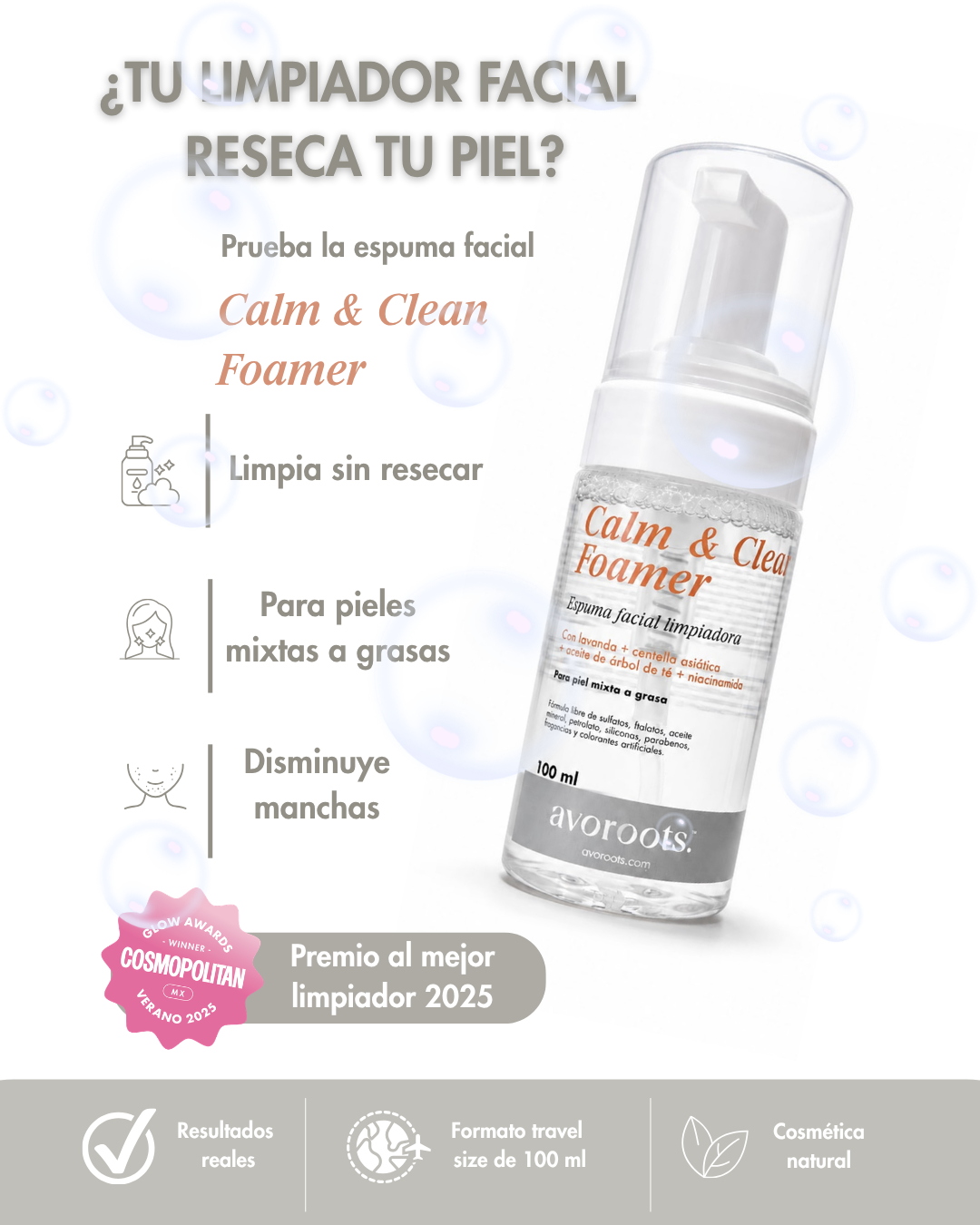 Calm & Clean Foamer Travel Size (100 ml)