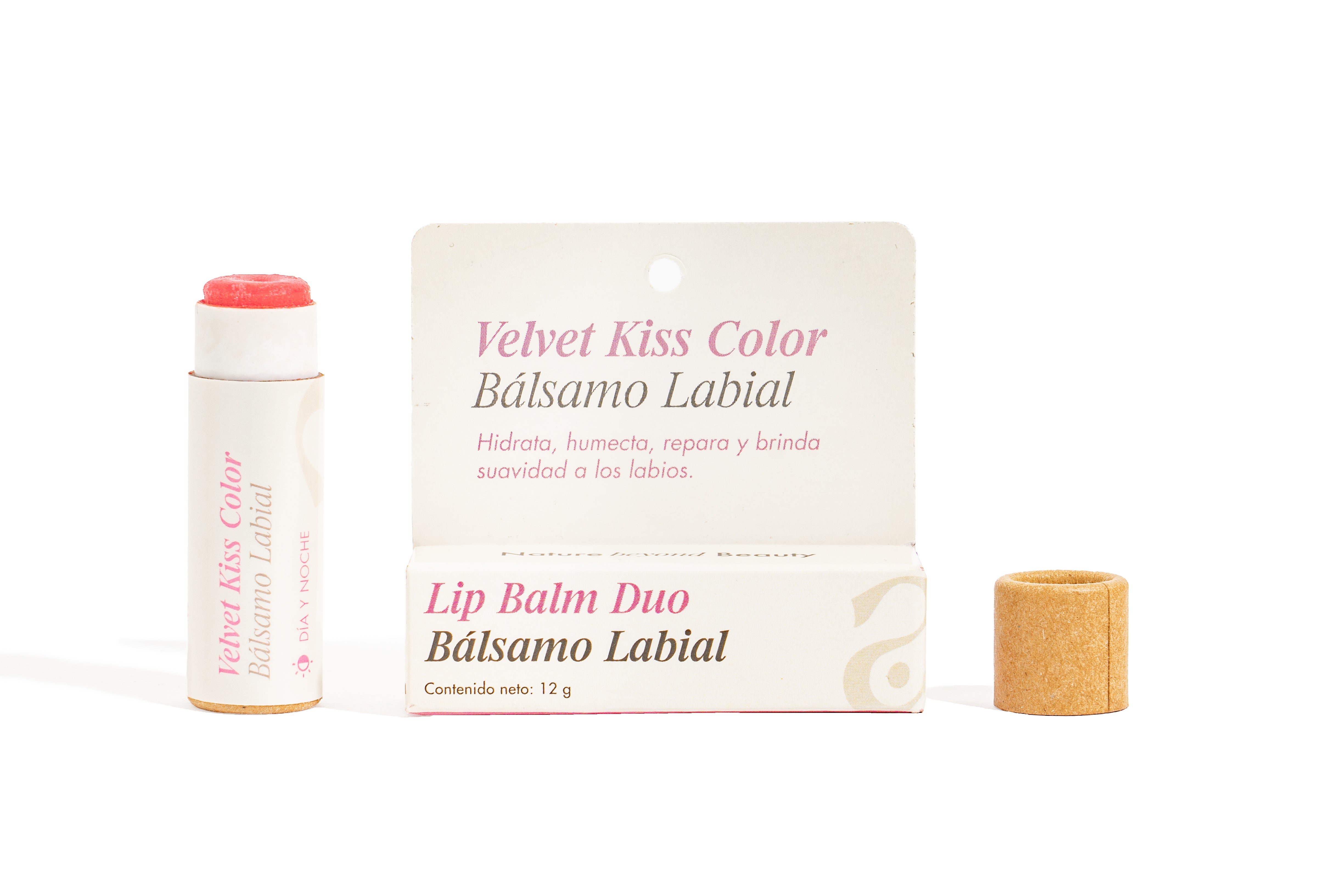 Bálsamo Labial con Color + Porta Lipstick — Llavero / Colgante para bolsa