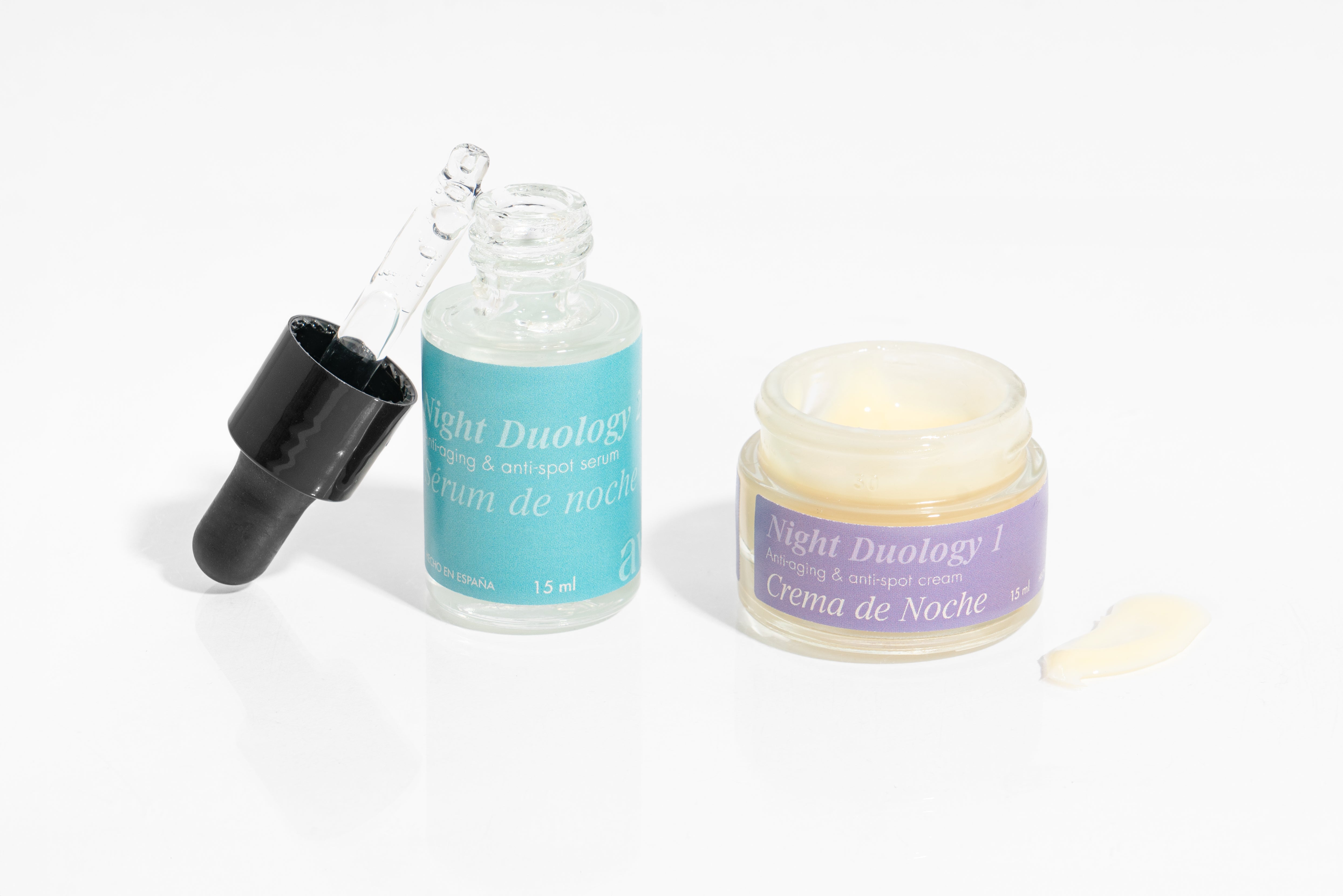 Night Duology 1 &2 : Anti-aging & Anti-spot Cream + Hydrating Serum